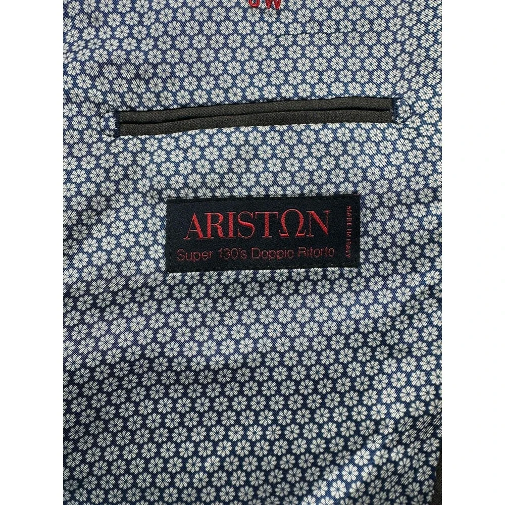 Suitsupply Light Gray Lazio Ariston Super 130s Wool Mens Sportcoat Size 52S